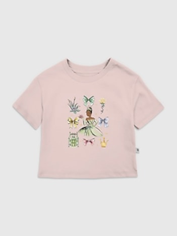 Toddler Tiana Bows Graphic T-Shirt