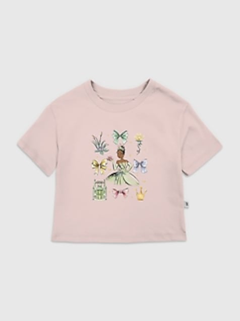 Toddler Tiana Bows Graphic T-Shirt