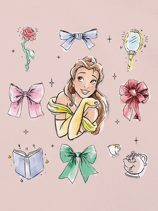Image number 3 showing, Toddler Belle Bows Graphic T-Shirt