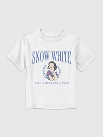 Toddler Snow White Collegiate Graphic T-Shirt