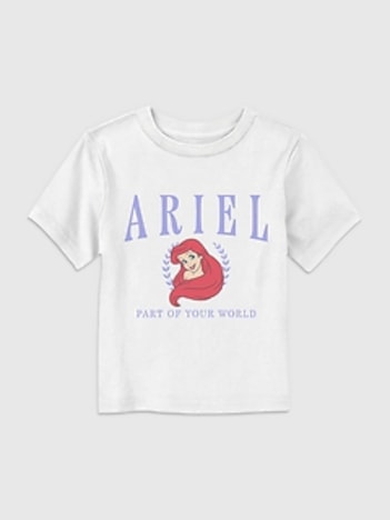 Toddler Ariel Collegiate Graphic T-Shirt