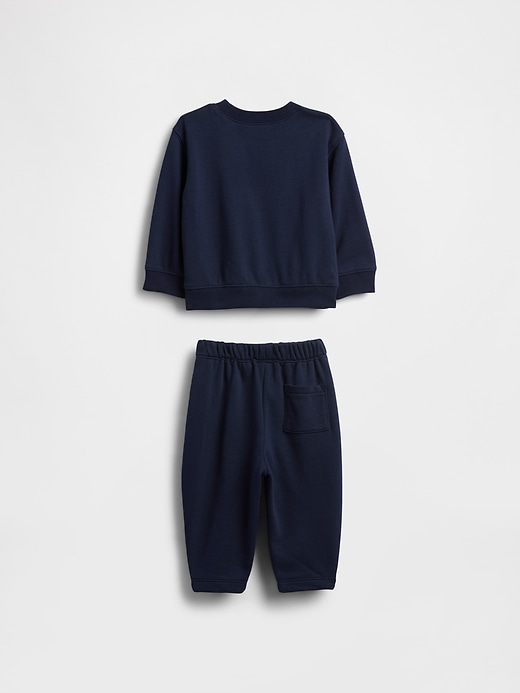 Image number 2 showing, Baby VintageSoft Varsity Logo Sweat Set