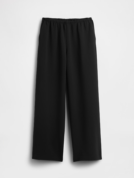 Image number 5 showing, Easy Wide-Leg Pants