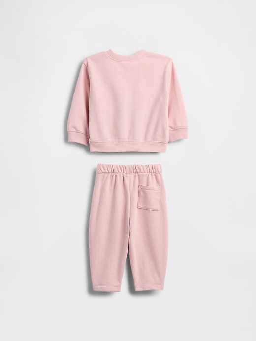 Image number 2 showing, Baby VintageSoft Varsity Logo Sweat Set