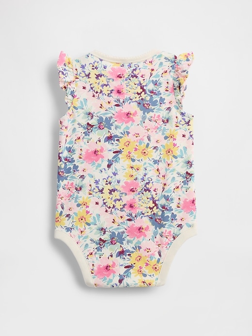 Image number 2 showing, Baby First Favorites Organic Cotton Ruffle Bodysuit