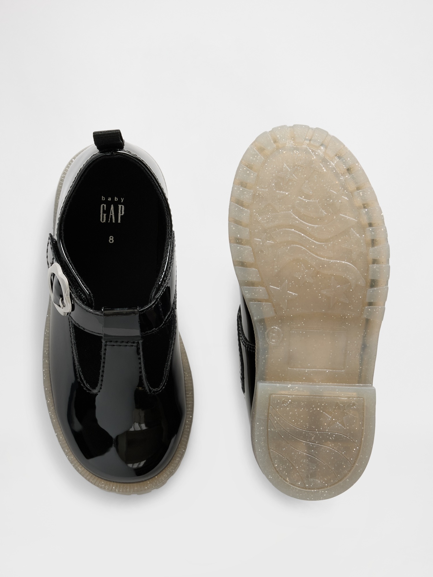 Детские лоферы Gap Toddler T-Strap Loafers — фото 3
