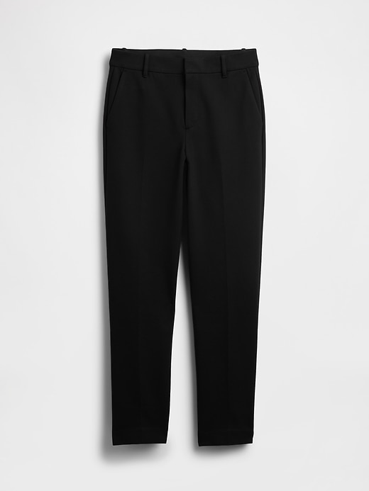 Image number 7 showing, High Rise Ponte Slim Crop Pants
