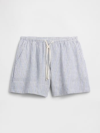100% Linen Easy Shorts