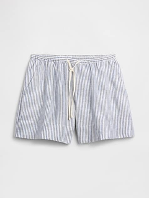 100% Linen Easy Shorts