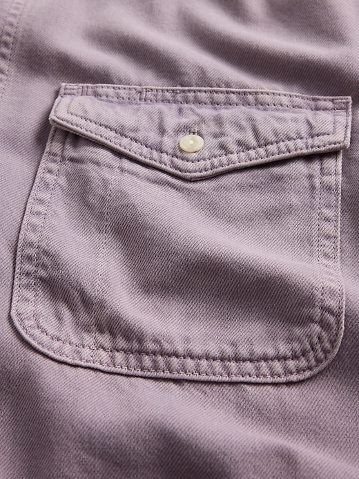 Image number 4 showing, UltraSoft Denim Relaxed Shirt