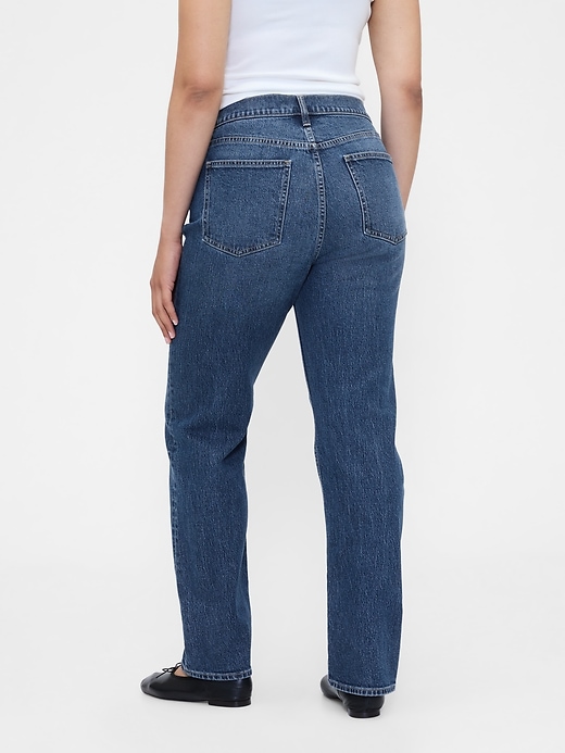 Image number 6 showing, High Rise ’90s Straight Jeans