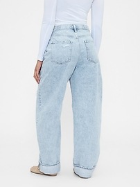 High Rise Barrel Jeans