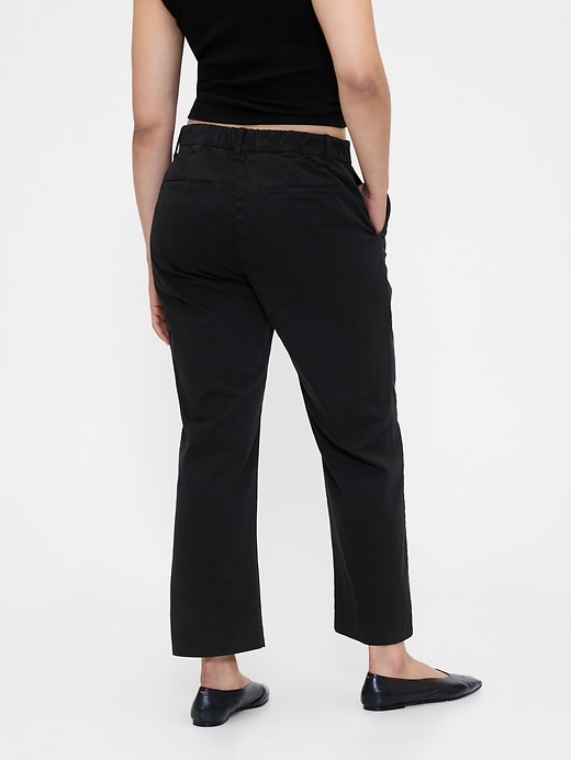 Image number 6 showing, Mid Rise Straight Khakis
