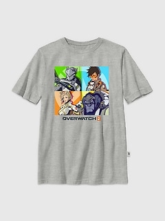 Kids Overwatch Box Up Graphic T-Shirt