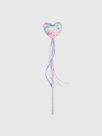 Sweet Wink Mermaid Heart Wand