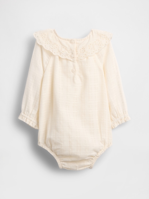 Image number 2 showing, Baby Collared Bubble Bodysuit