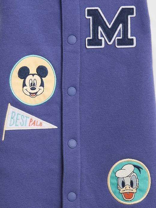 Image number 3 showing, Gap × Disney Baby VintageSoft Varsity One-Piece