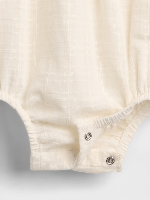 Image number 4 showing, Baby Collared Bubble Bodysuit