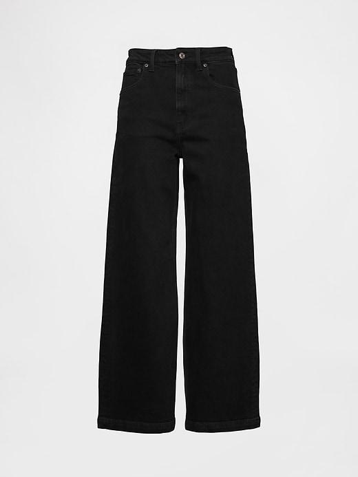 Image number 7 showing, Sky High Rise Stride Wide-Leg Jeans