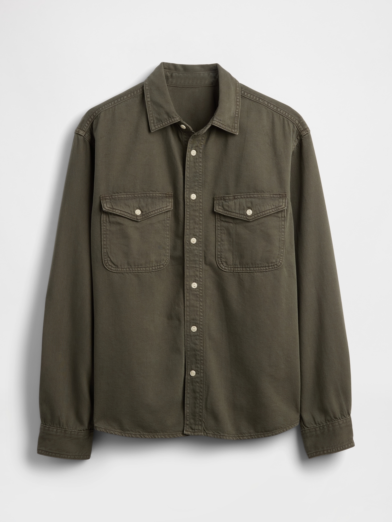 UltraSoft Denim Relaxed Shirt