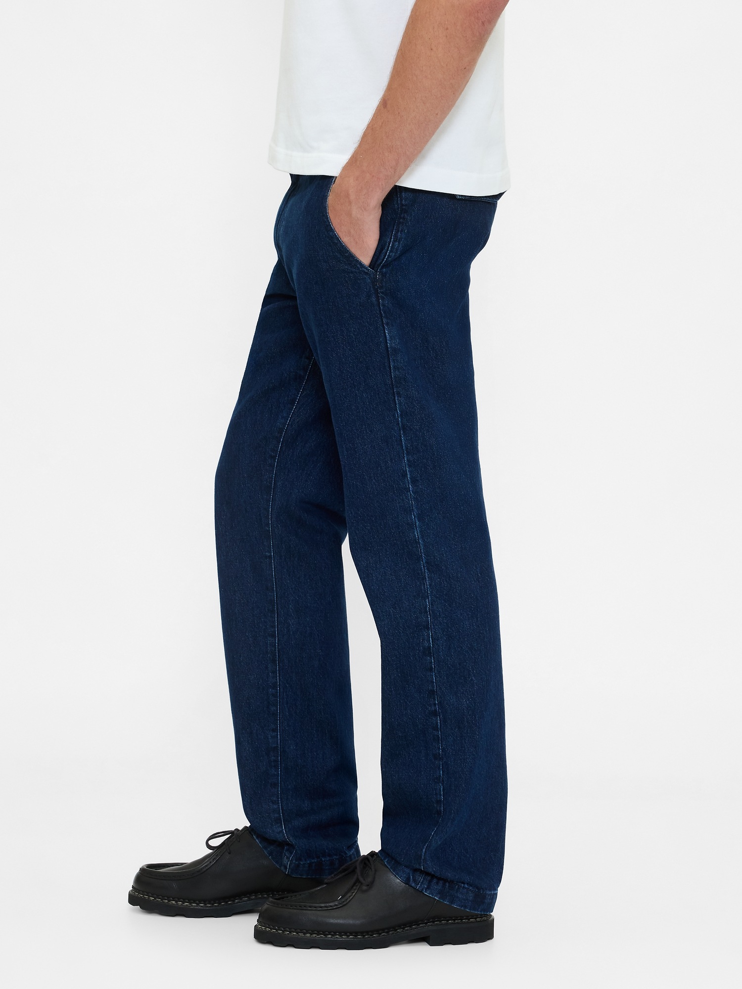 Женские джинсы Gap Relaxed Straight Trouser Jeans — фото 3