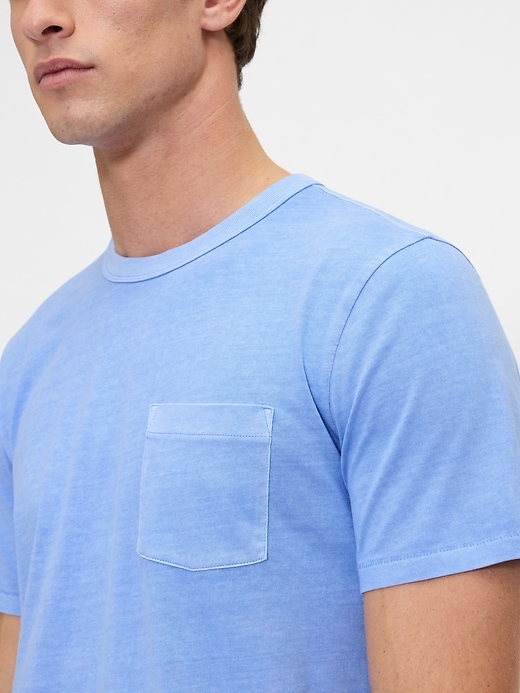 Image number 4 showing, Organic Cotton Pocket T-Shirt