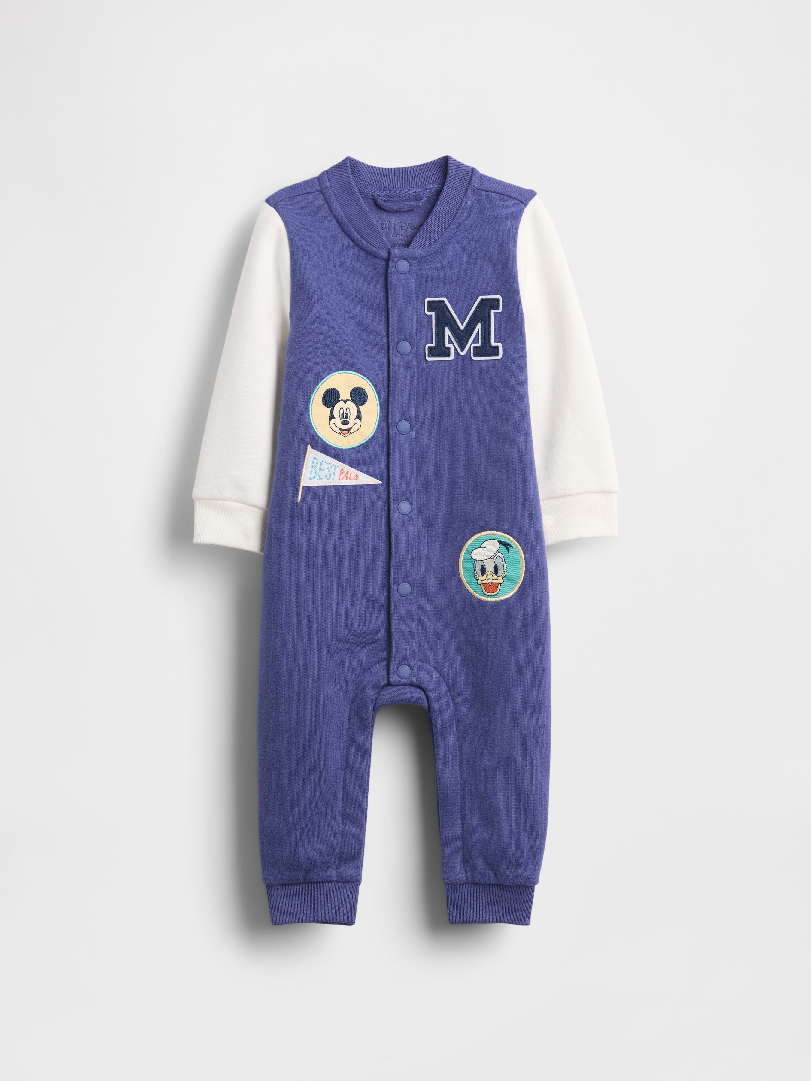 Gap × Disney Baby VintageSoft Varsity One-Piece