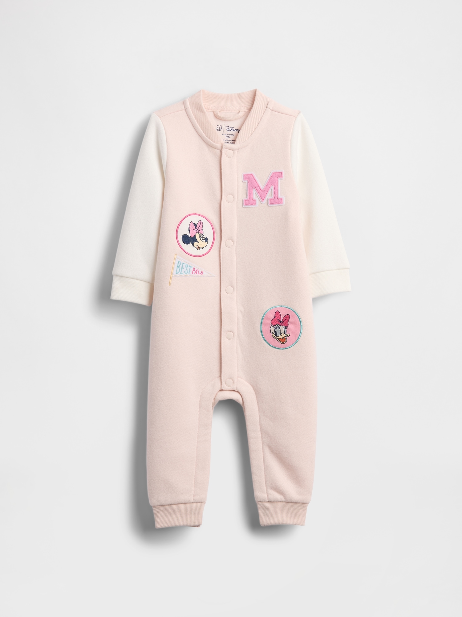 Gap × Disney Baby VintageSoft Varsity One-Piece