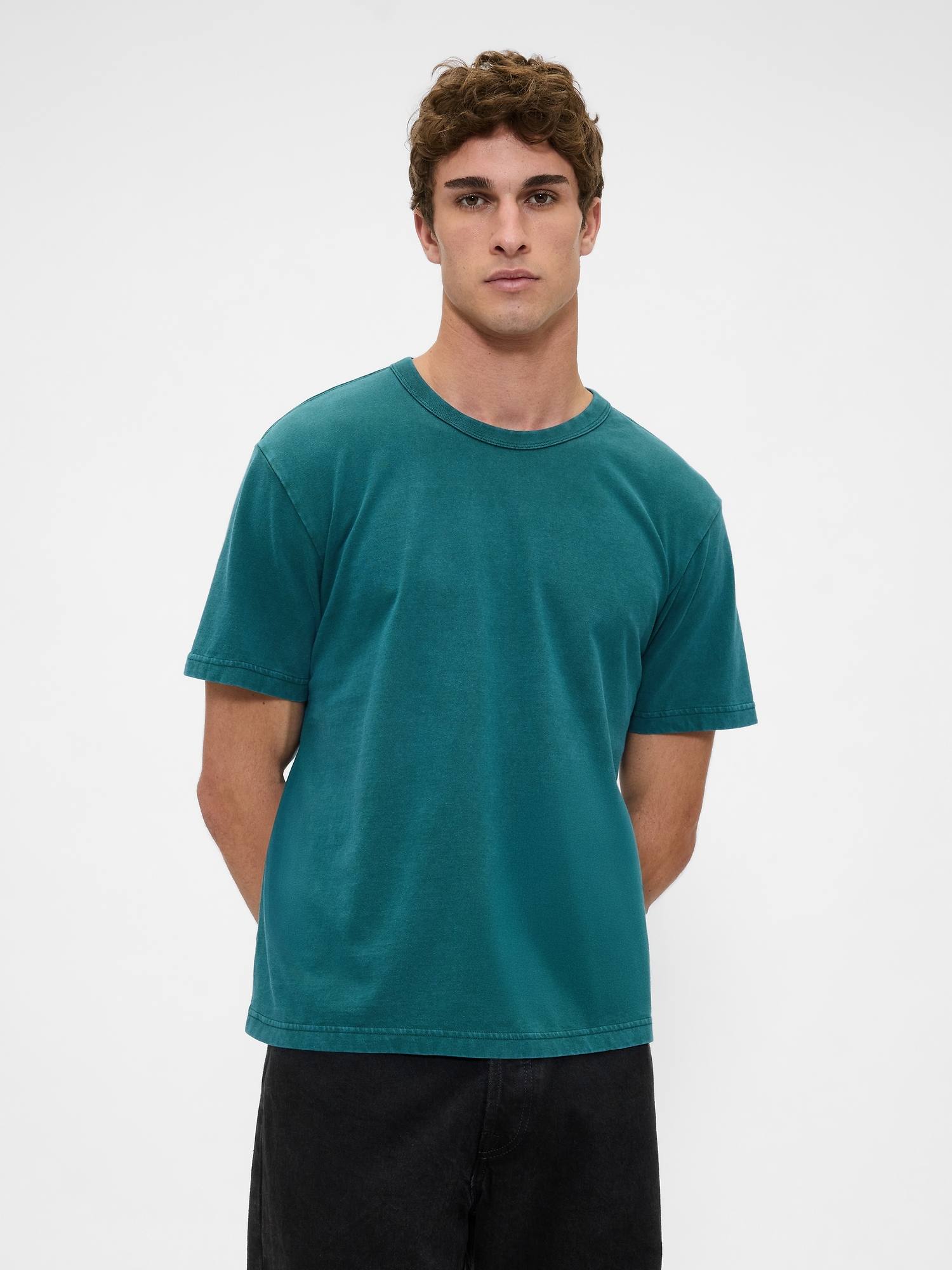 Gap Original T-shirt In Blue