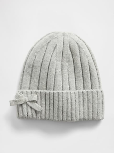 Kids CashSoft Bow Beanie