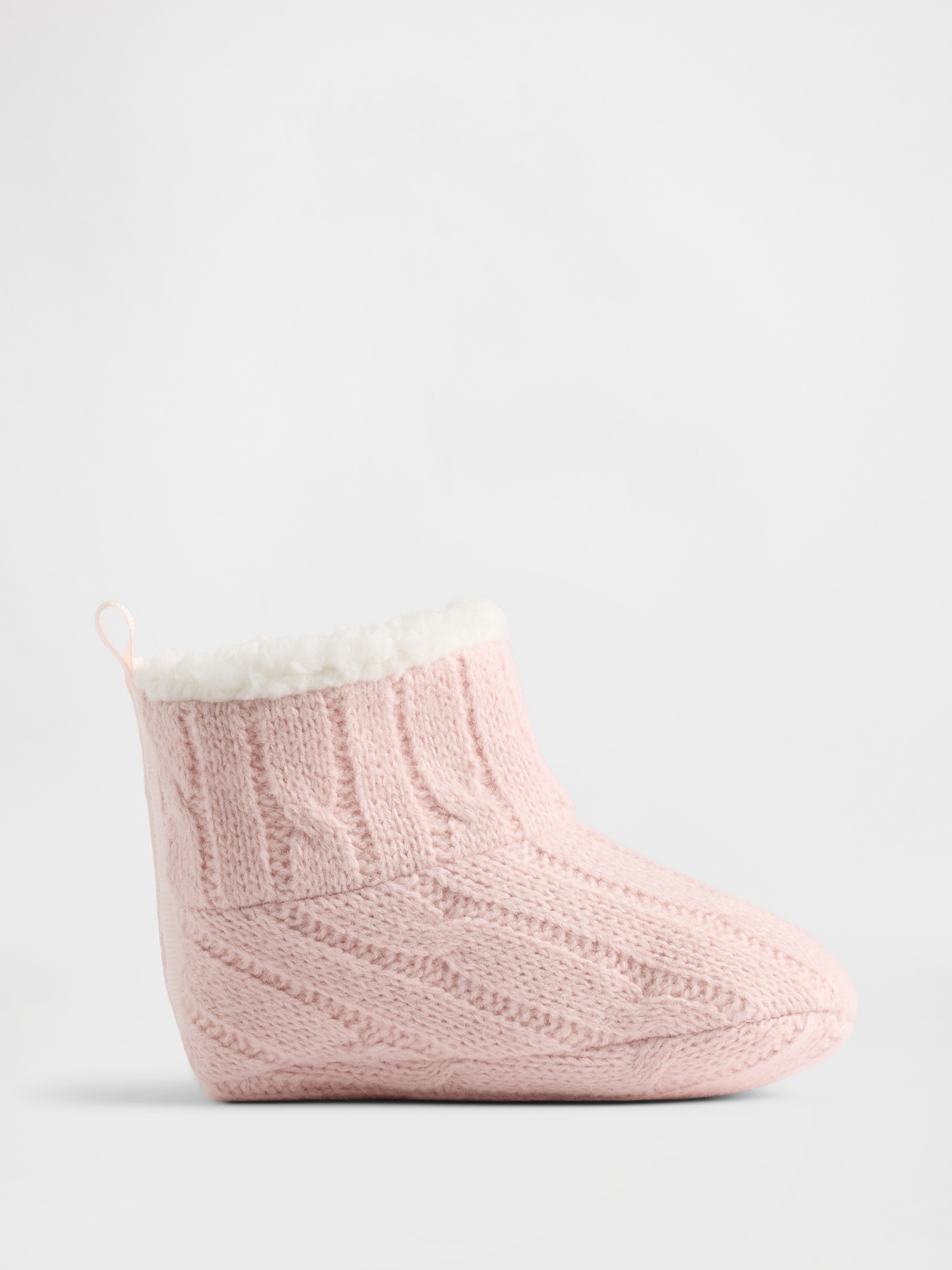 Ботинки Gap Sherpa-Lined Bootie для малышей, цвет: Розовый