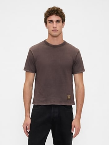 Heavyweight Crop Graphic T-Shirt