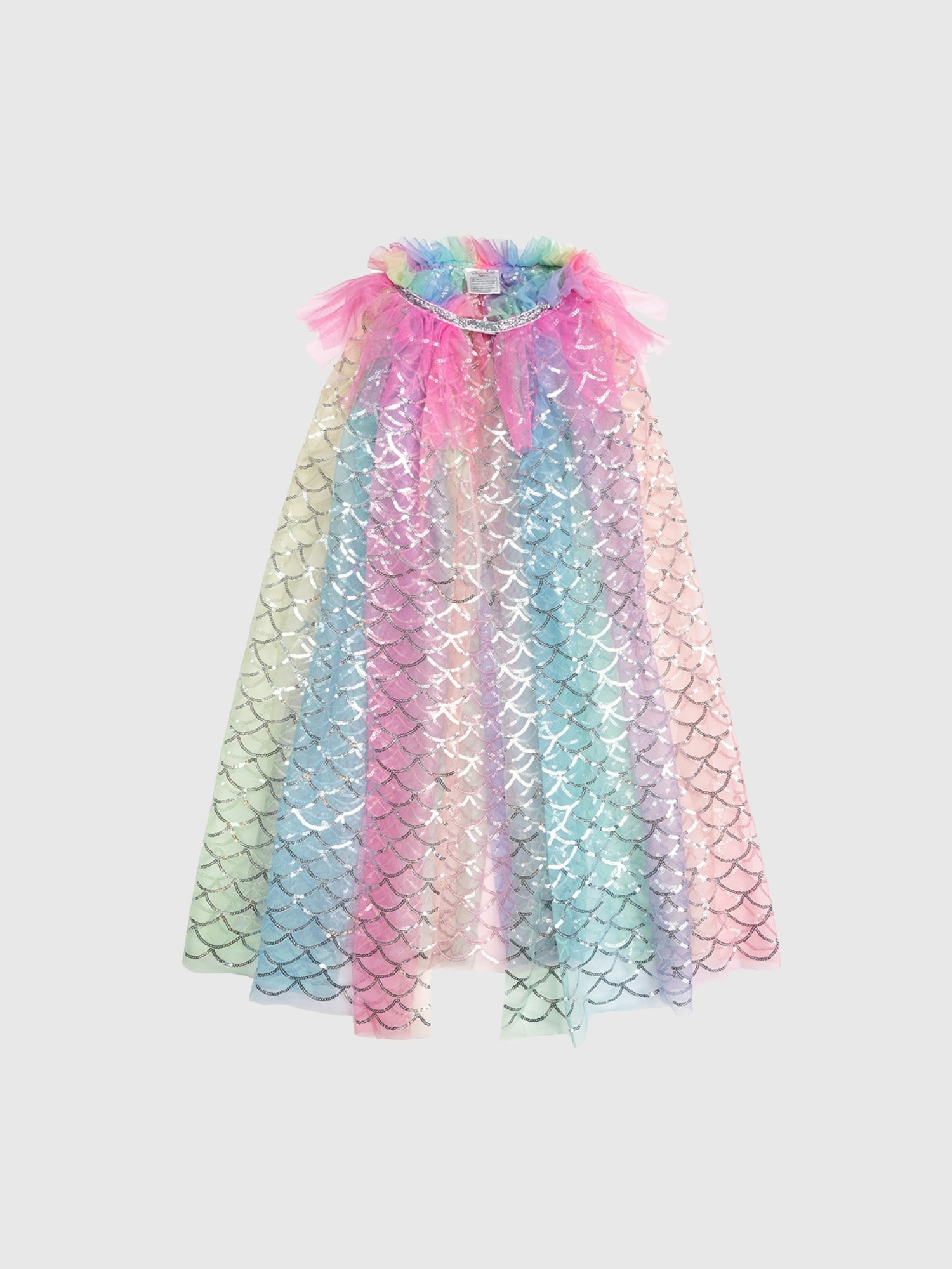 Sweet Wink Rainbow Mermaid Cape