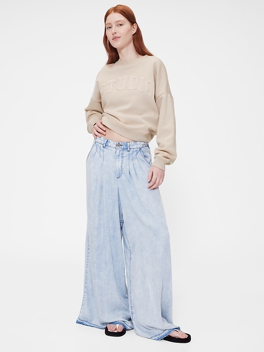 Image number 3 showing, GapStudio VintageSoft STUDIO Sweatshirt