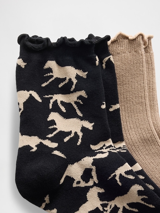 Image number 2 showing, Ruffle Socks (2-Pack)