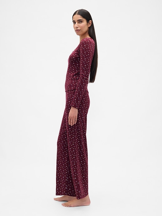 Image number 3 showing, Pointelle PJ Set