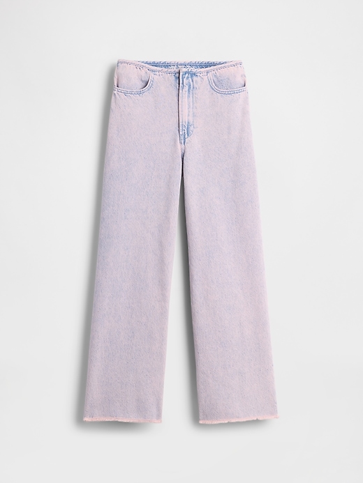 Image number 2 showing, Kids Low Rise Stride Wide-Leg Jeans