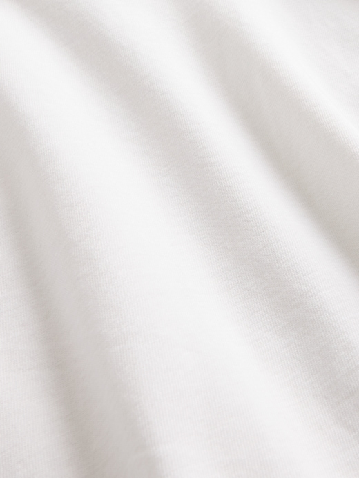 Image number 4 showing, Organic Cotton VintageSoft Heavyweight Crop T-Shirt