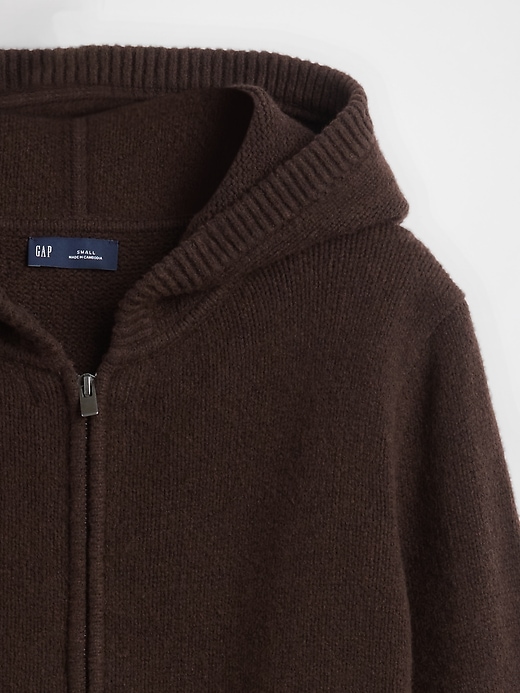 Image number 4 showing, CashSoft Sweater Zip Hoodie