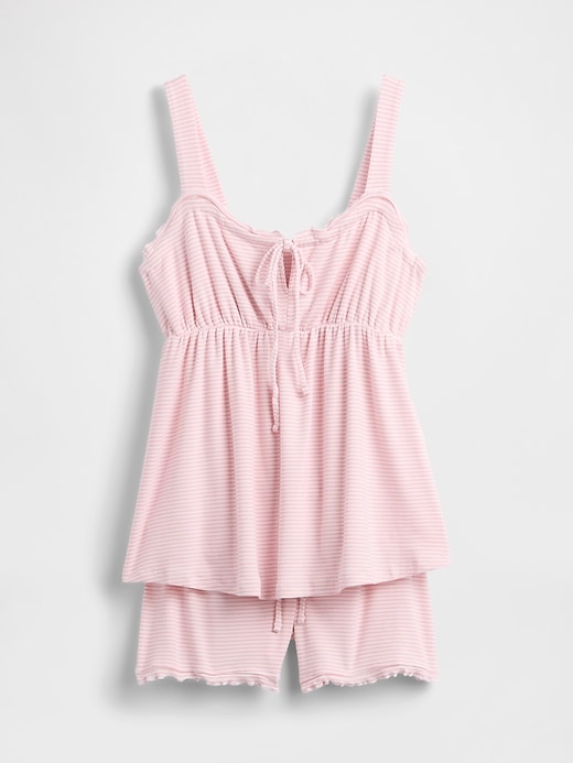 View large product image 1 of 1. Modal Rib PJ Short Set