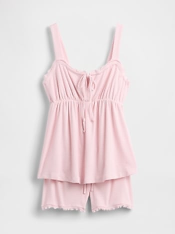 Modal Rib PJ Short Set