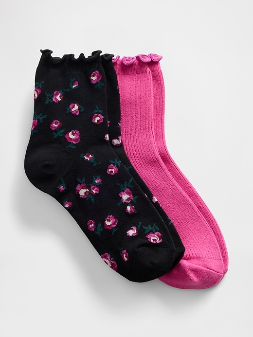 Image number 1 showing, Ruffle Socks (2-Pack)
