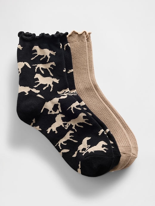 Image number 1 showing, Ruffle Socks (2-Pack)