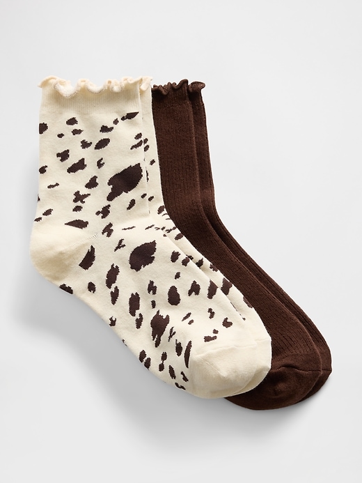Image number 1 showing, Ruffle Socks (2-Pack)