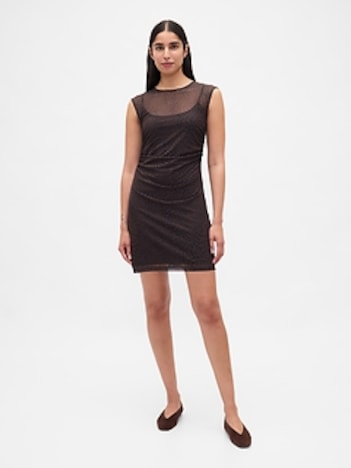 Mesh Mini Dress