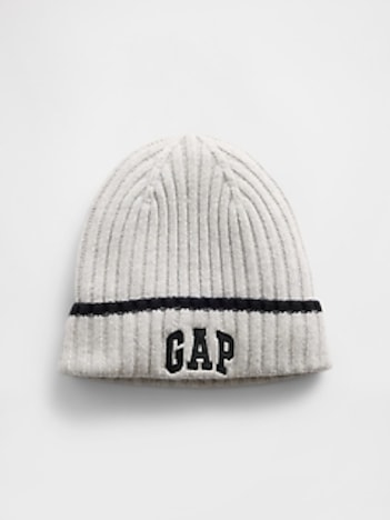Kids CashSoft Rib Logo Beanie