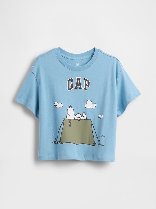 Image number 1 showing, Baby & Toddler Peanuts Oversized Graphic T-Shirt