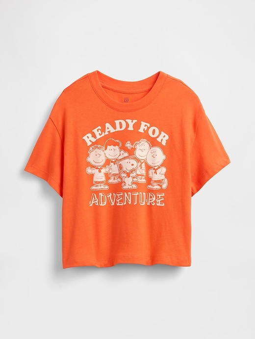 Image number 1 showing, Baby & Toddler Peanuts Oversized Graphic T-Shirt