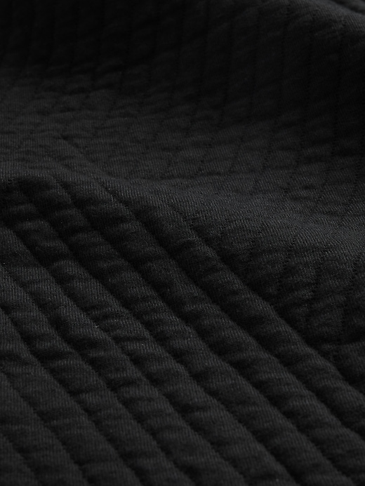 Image number 3 showing, GapFit Quilted Jacquard Half-Zip Pullover