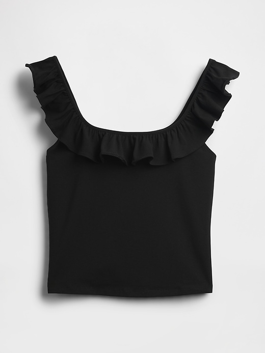 Image number 5 showing, Modern Ruffle Crop Tank Top